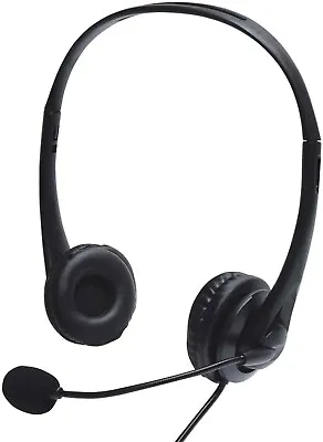 AV:Link USB Multimedia Customer Service Call Centre Headset With Boom Microphone • £9.99