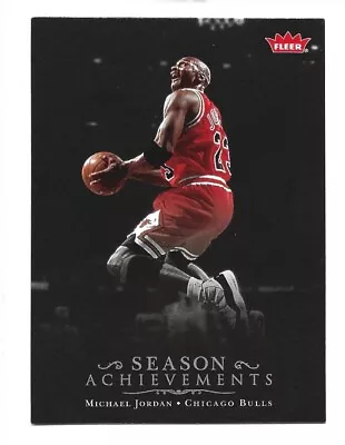 Michael Jordan 2007-08 Fleer Box Set #SH38 Season Achievements • $2.95