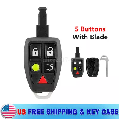 For 2004 2005 2006 2007 2008 2009 2010 2011 2012 Volvo S40 Remote Fob Case Shell • $15.69