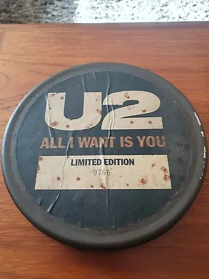 U2 All I Want Is You 7in Vinyl In Limited Edition Tin 1988 • £15