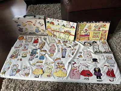 Mary Engelbreit Ann Estelle 2 Magnetic Paper Doll In Case 100+ Pieces • $180