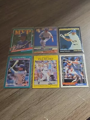 1991-93 Rafael Palmeiro Baseball Card Lot! Rangers! Mississippi State Bulldogs! • $1