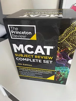 Princeton Review Subject Review MCAT Books Complete Set 4th Edition • $75