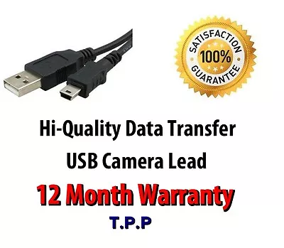 £4.75 • Buy *NEW* Canon Powershot USB Camera Cable Lead Please Select Your Model In Advert
