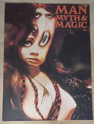 Man Myth And Magic Magazine #25 FN 1970 Stock Image • $12