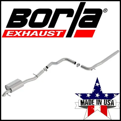 $605.69 • Buy Borla S-Type 2.5  Cat-Back Exhaust System Fit 19-21 Volkswagen Jetta S / SE 1.4L