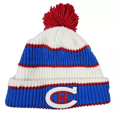 Montreal Canadiens 2016 Reebok NHL Classic Winter Foxboro Pom Pom Beanie Toque • $29.95