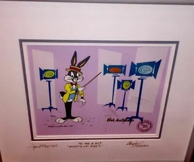 Bugs Bunny Cel Warner Bros Bugs On Stage Rare Animation Edition Cell • $875