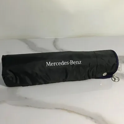 Mercedes-Benz Folding Umbrella Unused Beautiful Black. • $99