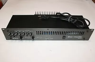 Rolls MA2152 5-Input 100W Stereo Mixer Amplifier Rack Mount 2U. XLR. 70V. TESTED • $120