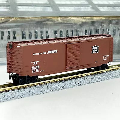 Micro-Trains 31240 Rock Island 50' PS-1 Single Door Boxcar RI 30156 N Scale • $16.99