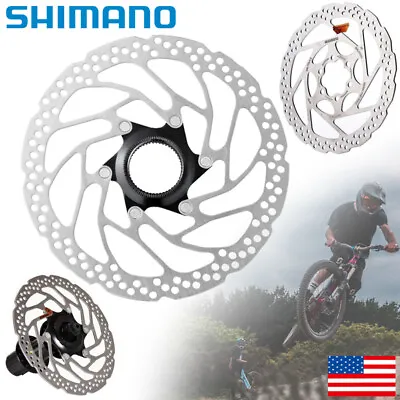 Shimano RT10/RT30/RT56 Centerlock Disc Brake Rotor 6-Bolt Bicycle Aluminum Alloy • $15.50