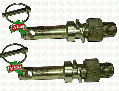 $30.79 • Buy HTS0031 Pair Tractor Implement Slasher Grader Lower Link Pin Cat 1 1  51 Mm