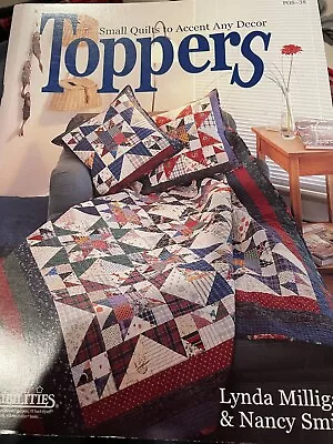 Toppers Small Quilts Pattern Book 1998 Christmas Blankets Vintage Possibilities • $10