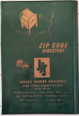 Vintage LBI NJ Barnegat Manahawkin Business Vinyl Zip Code Directory Folder • $27.50