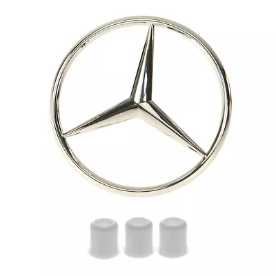 Genuine OEM Emblem And 3 Grommets For Mercedes W201 W124 190D 190E E320 • $37.70