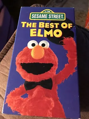 Sesame Street 1994 The Best Of Elmo Children’s Learning & Sing Along VHS Tested • $8.99