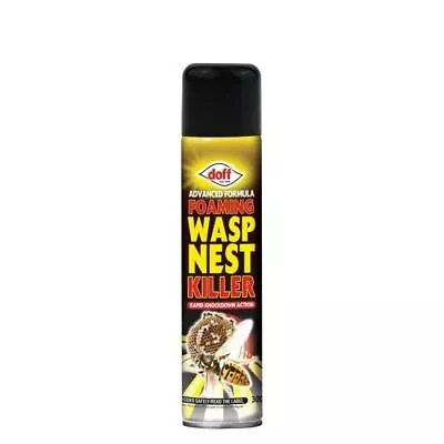 Wasp Nest Foam Insect Killer Spray Destroyer Treatment Bugs Home Garden 300ml • £5.99