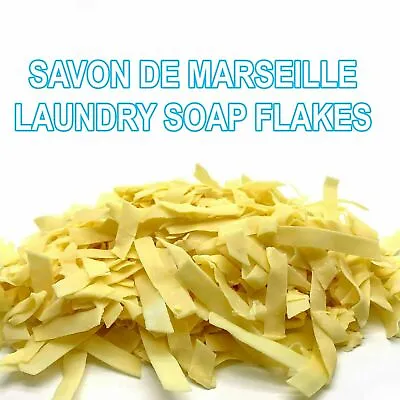 Washing Machine Hand Launder PURE NATURAL SOAP FLAKES Savon De Marseille France • £5.15