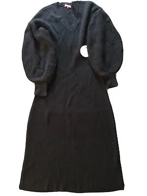 $150 • Buy Staud Carnation Dress Black Sz L , NWT
