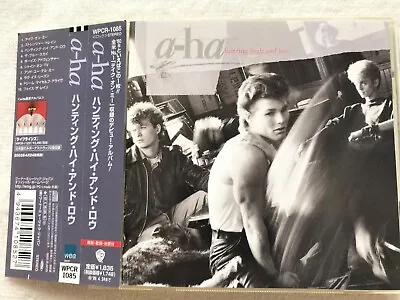 RARE Purple Obi A-ha – Hunting High And Low W/Obi Japan CD WPCR-1085 1997 • $70