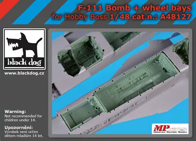 1/48 General Dynamics F-111 Aardvark Bomb & Wheel Bay For Hobby Boss Kits • $26.42