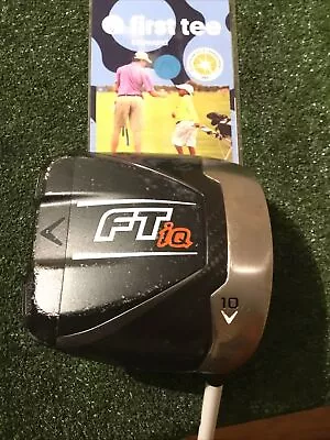 Callaway FTiq 10* Driver Regular Mitsubishi Rayon Fubuki 60g Graphite Shaft • $80