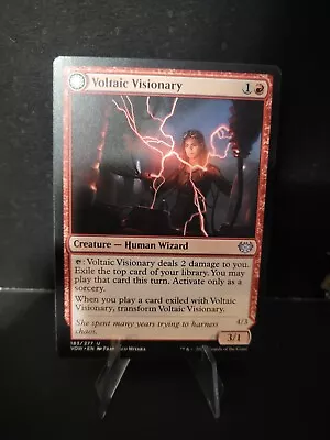 MTG Voltaic Visionary   Volt-Charged Berserker Innistrad: Crimson Vow 183/277... • $0.99