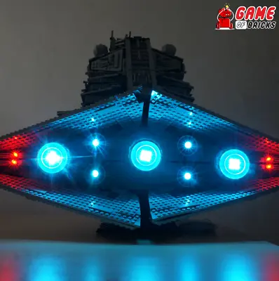 LED Light Kit For Imperial Star Destroyer - Compatible With LEGO® 10030 Set • $56.52