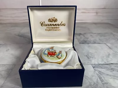 $16.01 • Buy Crummles Beatrix Potter Trinket Pill Box Mother Rabbit And Children