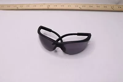 Klondike Safety Glasses Black Frame Gray Lens CKD112 • $1.95