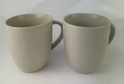 Pair Of Marks And Spencer (M&S) Cream/Off White Ceramic Andante Mugs • £13.95