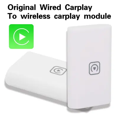 Wireless Bluetooth CarPlay Dongle Adapter For IOS Android Car Navigation Player • $40.04