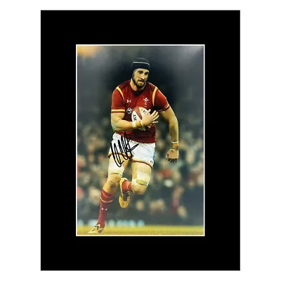 Signed Luke Charteris Photo Display 16x12 - Wales Rugby Icon +COA • £34.99