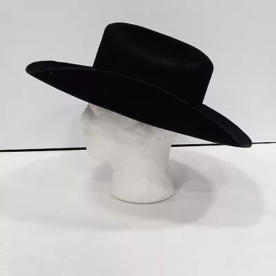 Bailey Black Wool Cowboy Hat Size 7 3/8 • $18