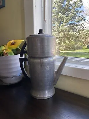 Vintage Flavo-Drip Aluminum Coffee Maker Pot No Electricity Needed Camping • $17.20