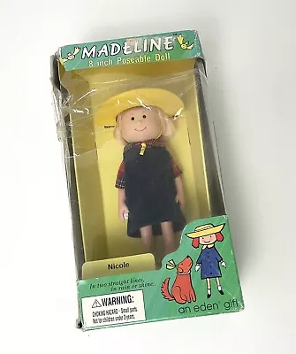 Vintage 1996 NEW Madeline & Friends NICOLE 8” Poseable Doll - Box In Poor Shape • $49.99
