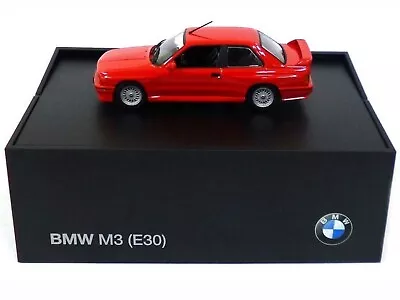 WOW EXTREMELY RARE BMW M3 E30 2.3L 16V 1987 Red 1:43 Minichamps-E36/M5/GTR-Spark • $121.85