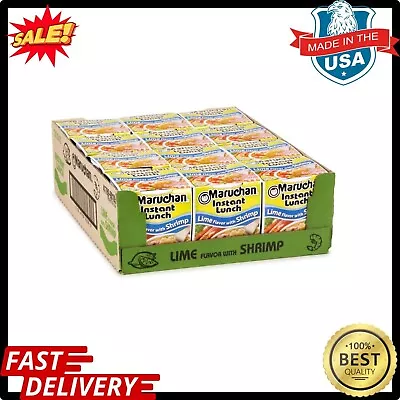 Maruchan Instant Lunch Lime Flavor With Shrimp 2.25 Oz Pack Of 12 FreeDelivery • $15.99