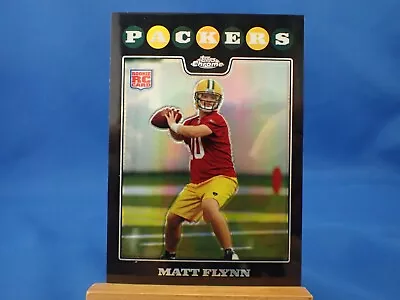 Matt Flynn Topps Chrome 2008 RC Rookie Black Refractor • $5.84