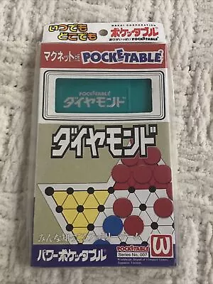 Vintage NOS WAKUI Pocketables Chinese Checkers Game *RARE* • $19.99