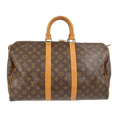 Louis Vuitton Monogram Keepall 45 Travel Duffle Handbag M41428 VI8904 KK91102 • £457.66