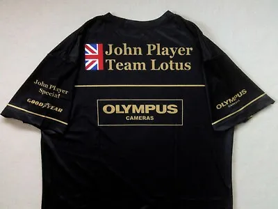 John Player Special Team Lotus 1978 80's JPS F1 Champion Issue Style Shirt Mens • £28.99