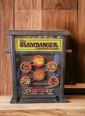 The Slambanger Gumball Game Vintage  • $22