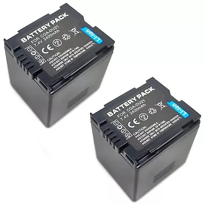 2x Battery Pack For CGA-DU21 Panasonic NV-MX500A PV-GS19 PV-GS29 PV-GS31 PV-GS33 • $32.88