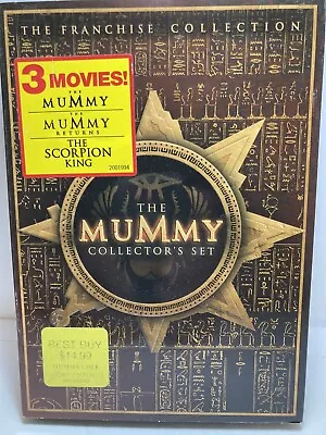 The Mummy 3 Disc Set The Franchise Collection DVD New • $9.99