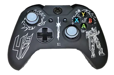 Silicone Cover For XBOX ONE Controller Skin Transformer Design White + Grips • $11.90