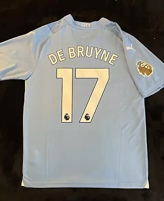 De Bruyne #17 Medium Home Jersey Soccer Football M Manchester • $53.99