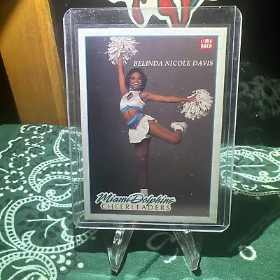 1992 Lime Rock Nfl Miami Dolphins Cheerleaders. #180 Belinda Nicole Davis. V1 • $5