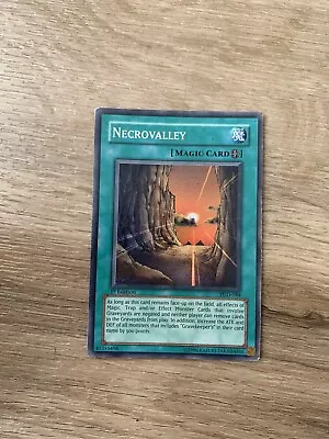 YU-GI-OH! Yugioh PGD-084 Necrovalley Super Rare 1st Edition • £10